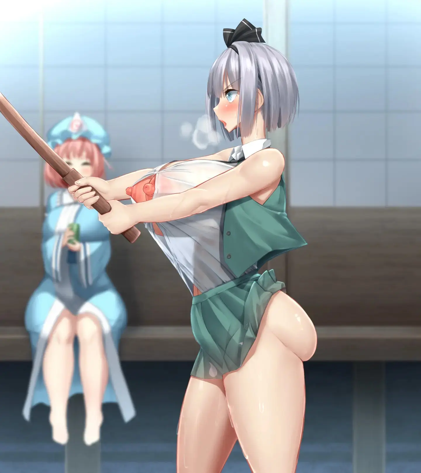 Youmu, Chinpo Senyou No Saya Ni Naru. | 요우무, 자지 전용 칼집이 되다.